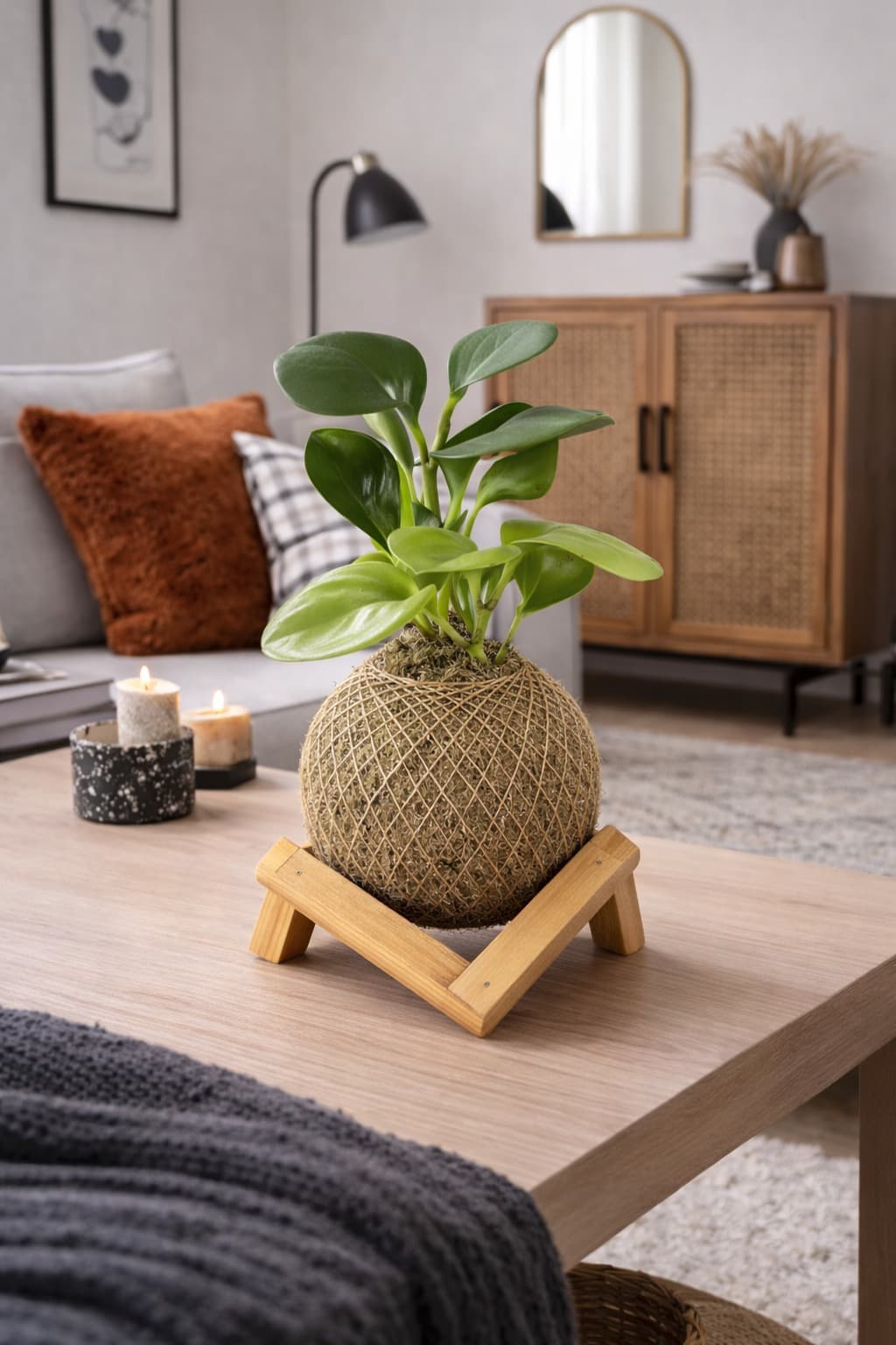 Kokedama Peperomia — kokedama artesanal no Rio de Janeiro / Tijuca