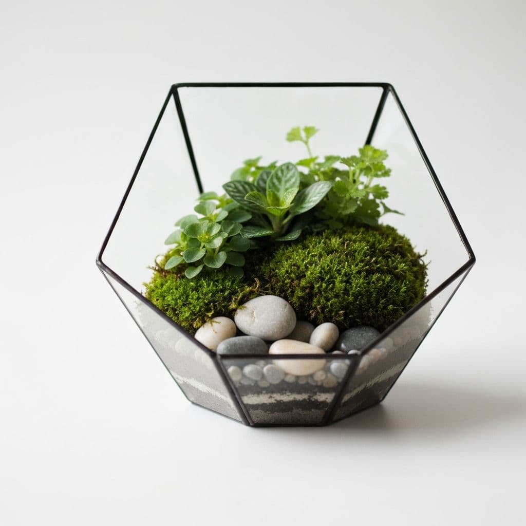 Terrário decorativo